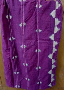 Maroon Wrap-around Festive Skirt