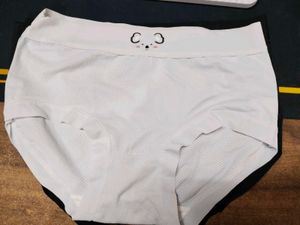 Cute Panties set two black one white pack of 3 (G)