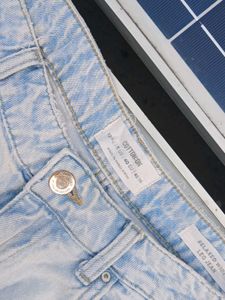 Light Wash Wide Leg Jeans