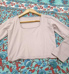 Unused Grey Lavender Top