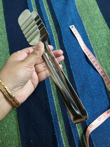 One Steel Utility tong For Kitchen Roti Salad