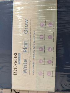 Blue Factor Notes Planner