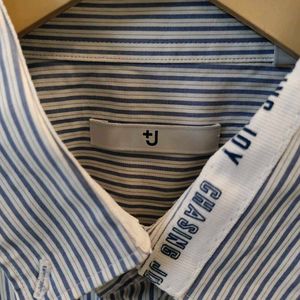 Uniqlo Vertical Stripe Shirt