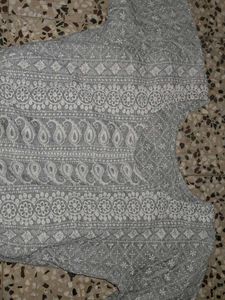 Vintage Chikankari Kurti
