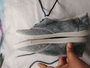 Women Blue Denim Casual Shoes