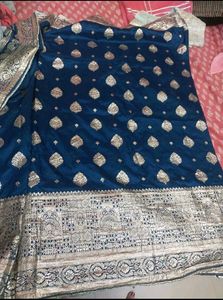 Beautiful Saree Neavy  Blue 💙