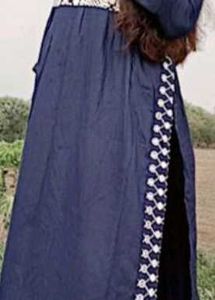 Navy Blue Midi Dress