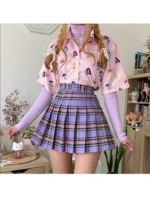 Plaid Mini Skirt