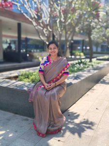 Organza Tissue Saree