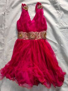 Beautiful Pink 🩷 Frock For Girl