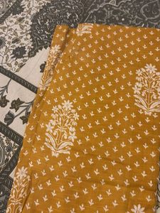 Mustard Dress Material
