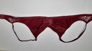 Marron Net Bra n  Panty Set