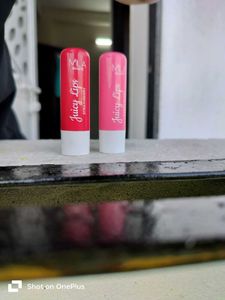 Pink And Red Juicy Lips Lip Balm For Women