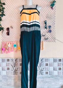 🆕Size M🎁Buy 2 Get 1 Free 🎁 Striped Jumpsuit