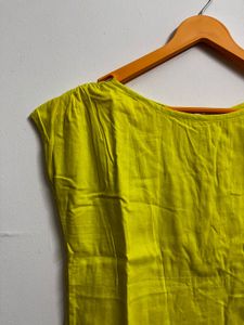 Flourescent Green Top