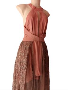 Elegant Halter Maxi Dress