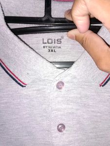 Grey Lois Polo TShirt