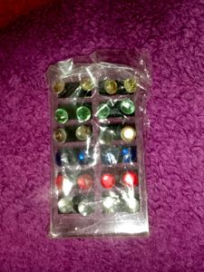 Colorful Earring Stud Set