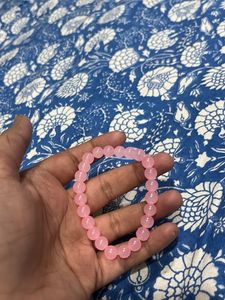 Pink Beaded Bracelet