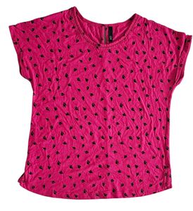 Max Fashion Rose Pink Top, Pure Cotton