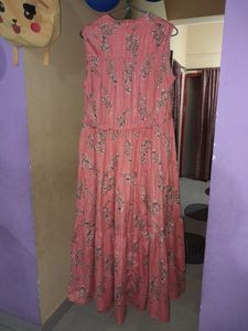 Beautiful Orange Gown(one Piece)