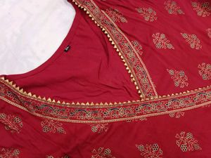 Beautiful A-line Kurti Set