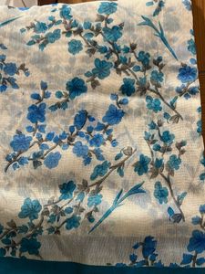 Floral Print Saree