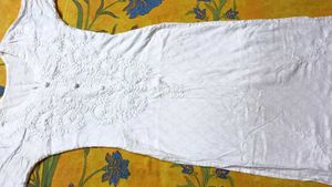 White Lukhnawi Kurta