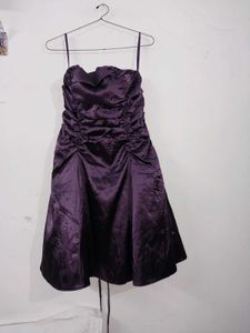 YVES CALVIN satin Bridal Gown With Corset Back