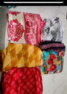 5 combo sarees