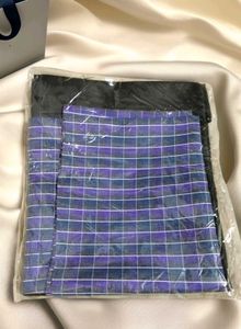 Men Unstitched Shirt Trouser Fabric Set Formal