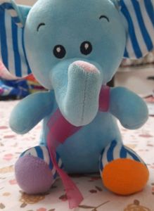Kids Elephant Toys Set Soft Toy Plushie
