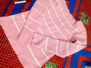 Pink Striped Sweater top