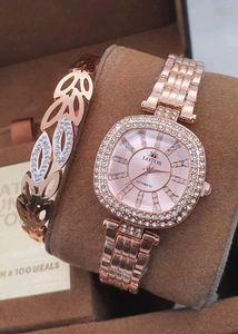 Premium New Lotus Women&#39;s Watch &amp; Bracelet