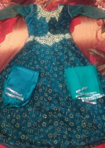 Wedding Party Wear Long Gown