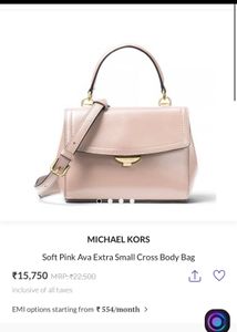 Michael Kors Soft Pink Small Bag