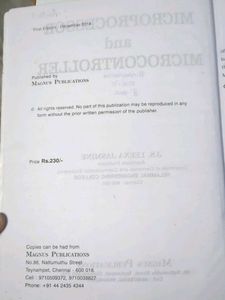 Microprocessor And Microcontroller