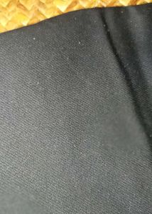 Black Straight-Leg Pants
