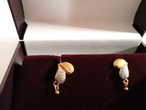 Gold Plated Earrings 5 Pairs