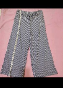 Zara Striped Wide-Leg Pants