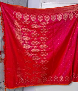 Silk Banarasi Pink Saree