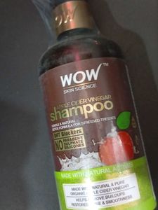 wow shampoo apple cider vineger