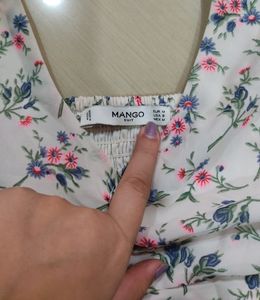 Branded White Flora Birthday Dress