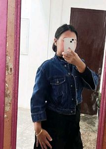 Cropped Denim Jacket