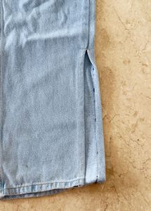 Light Wash Wide Leg Jeans