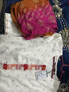 Elegant White Printed Kurta