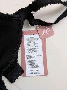 Comfortable Black Bra non-padded &amp; wired