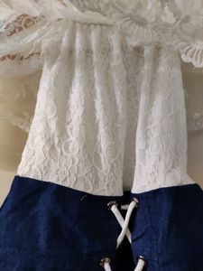 Denim frock