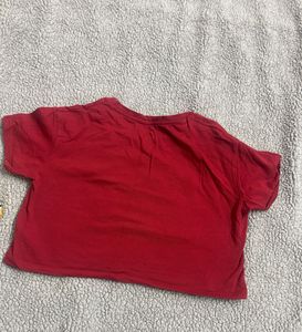 Wild Graphic Crop Top