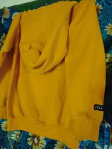 Zara Yellow Hoodie